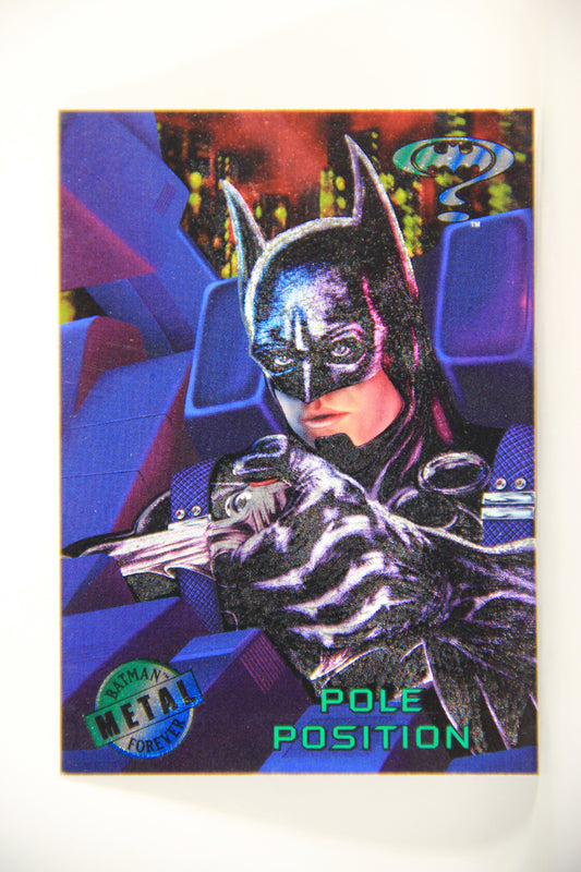 Batman Forever Metal 1995 Trading Card #33 Pole Position L010344