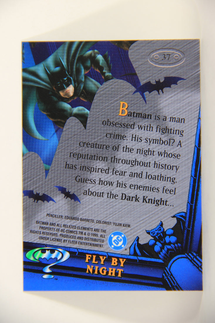 Batman Forever Metal 1995 Trading Card #37 Fly By Night L010348