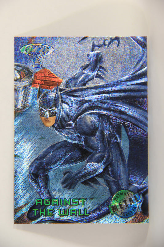 Batman Forever Metal 1995 Trading Card #39 Against The Wall L010350