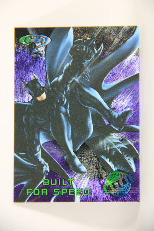 Batman Forever Metal 1995 Trading Card #41 Built For Speed L010352