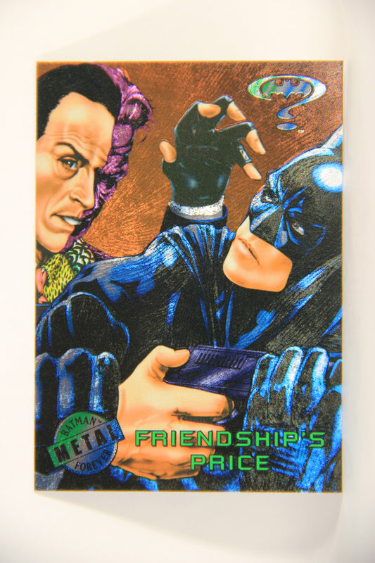 Batman Forever Metal 1995 Trading Card #48 Friendship's Price L010359