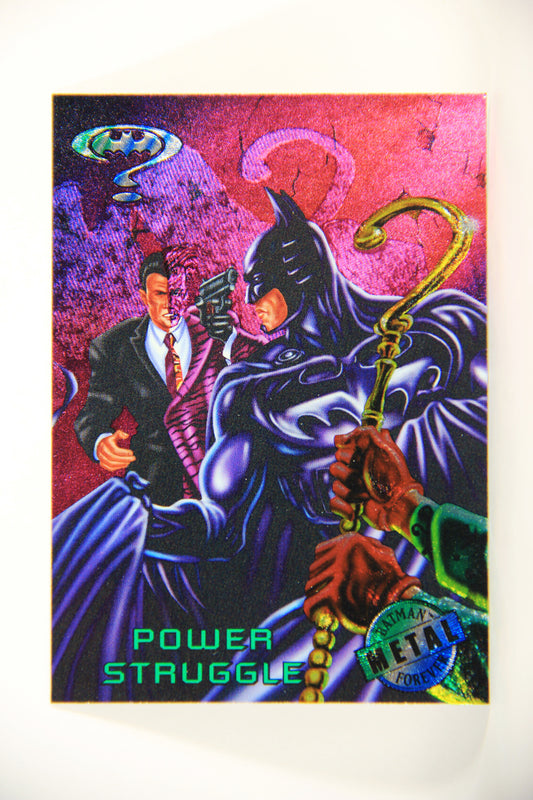 Batman Forever Metal 1995 Trading Card #49 Power Struggle L010360