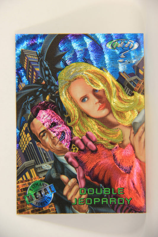 Batman Forever Metal 1995 Trading Card #53 Double Jeopardy L010364