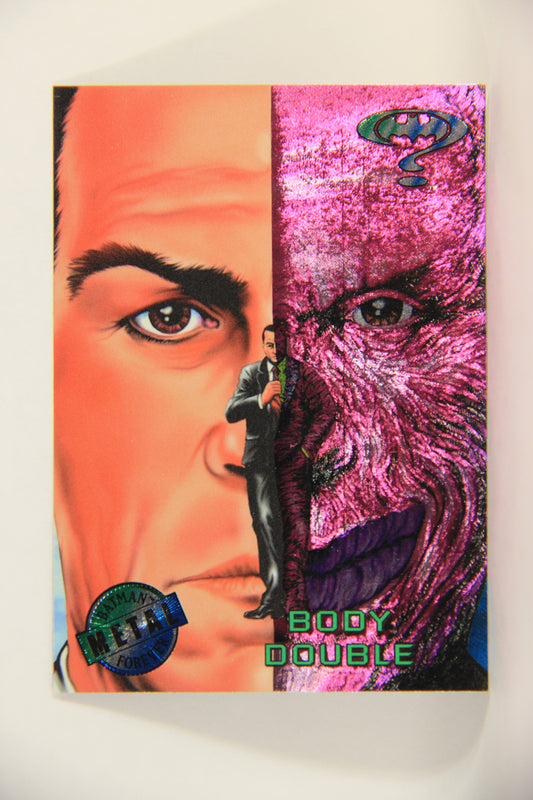 Batman Forever Metal 1995 Trading Card #59 Body Double L010370