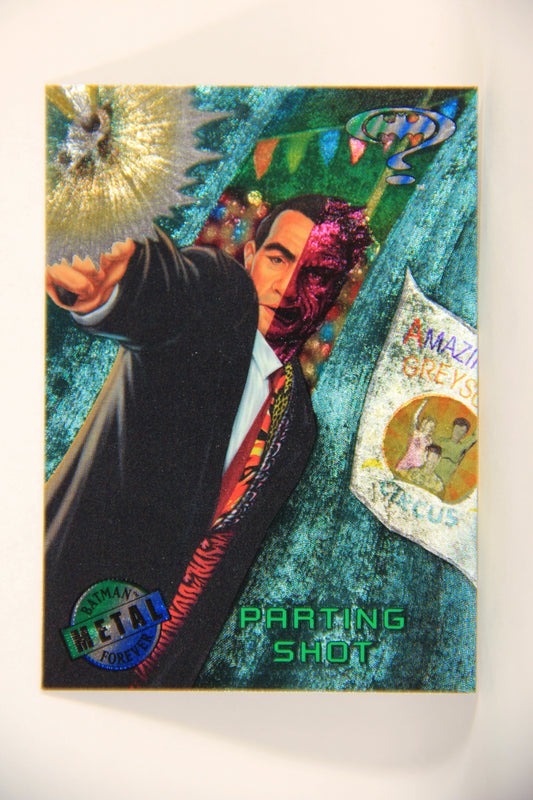 Batman Forever Metal 1995 Trading Card #60 Parting Shot L010371