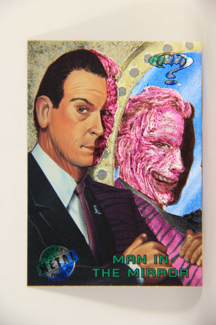 Batman Forever Metal 1995 Trading Card #61 Man In The Mirror L010372