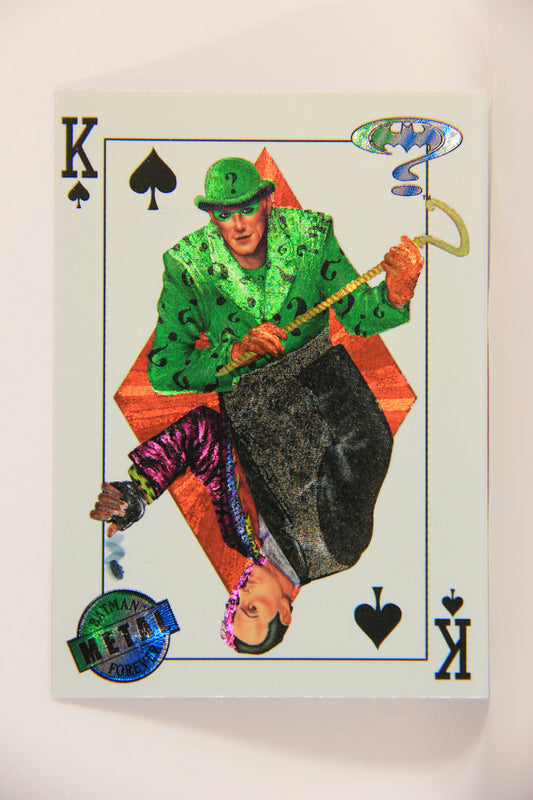 Batman Forever Metal 1995 Trading Card #62 Double Kings L010373