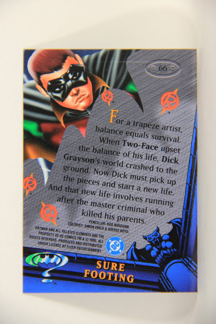 Batman Forever Metal 1995 Trading Card #66 Sure Footing L010377