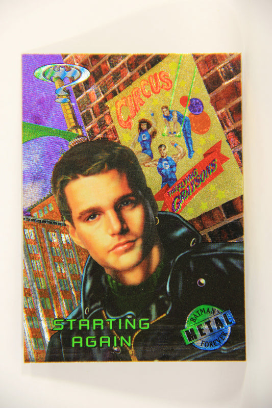 Batman Forever Metal 1995 Trading Card #68 Starting Again L010379