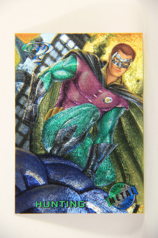 Batman Forever Metal 1995 Trading Card #69 Hunting L010380