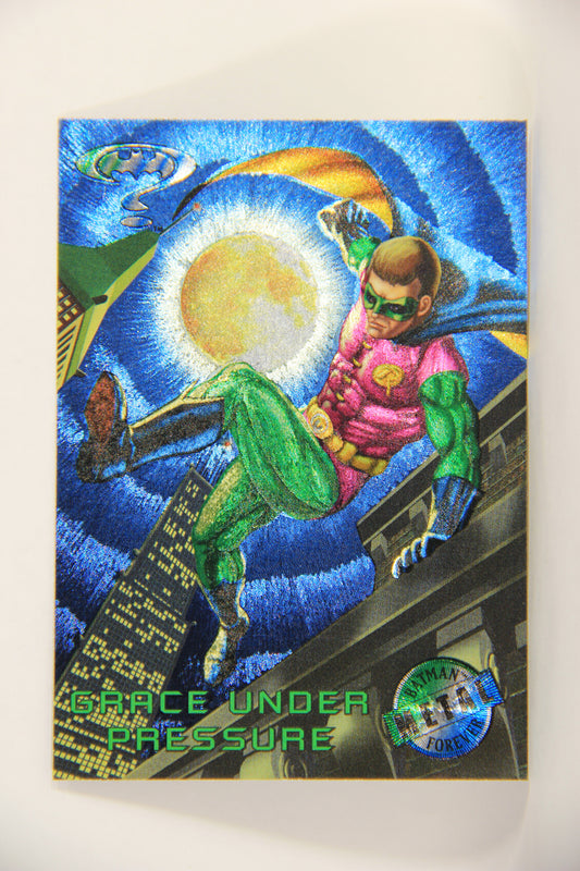 Batman Forever Metal 1995 Trading Card #71 Grace Under Pressure L010382