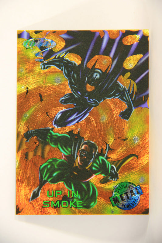 Batman Forever Metal 1995 Trading Card #73 Up In Smoke L010384