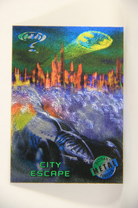Batman Forever Metal 1995 Trading Card #74 City Escape L010385