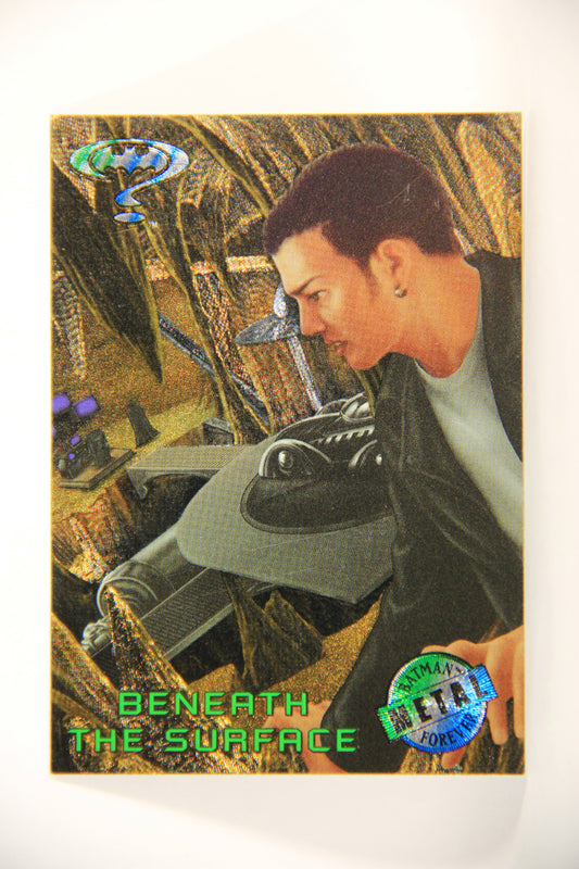 Batman Forever Metal 1995 Trading Card #75 Beneath The Surface L010386