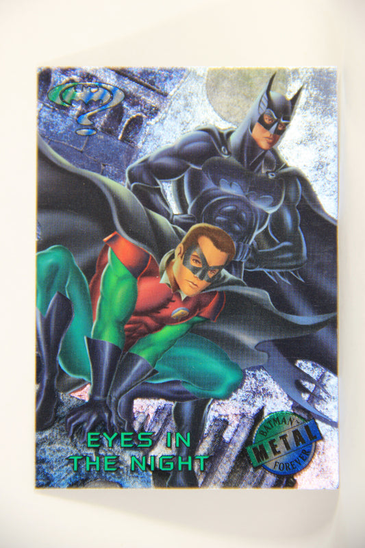 Batman Forever Metal 1995 Trading Card #83 Eyes In The Night L010394