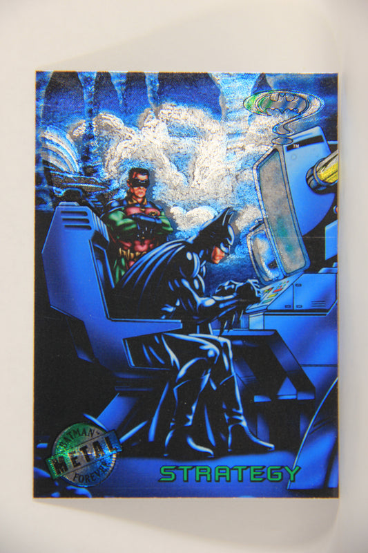 Batman Forever Metal 1995 Trading Card #84 Strategy L010395