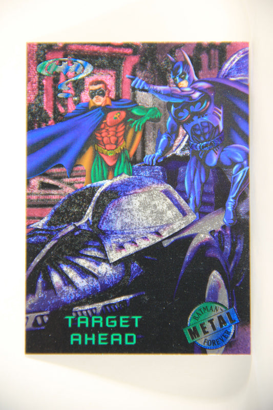 Batman Forever Metal 1995 Trading Card #85 Target Ahead L010396