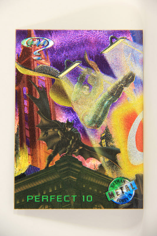 Batman Forever Metal 1995 Trading Card #86 Perfect 10 L010397