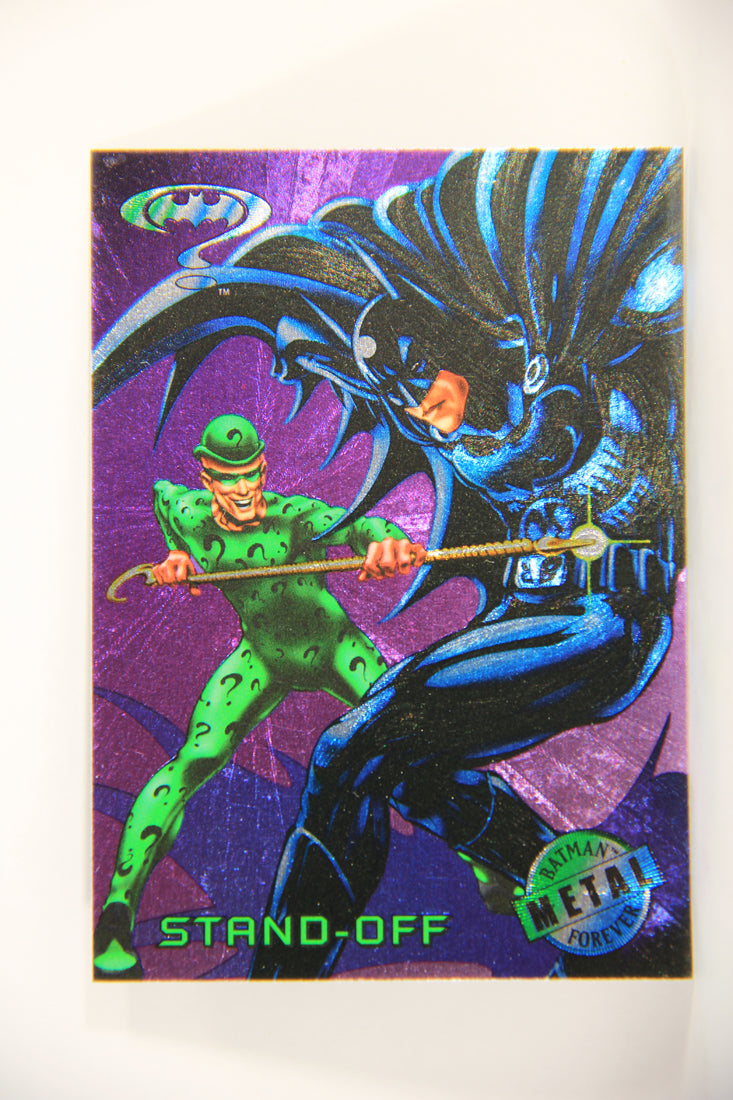 Batman Forever Metal 1995 Trading Card #87 Stand-Off L010398