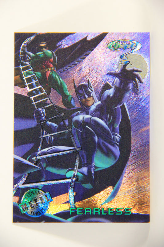 Batman Forever Metal 1995 Trading Card #92 Fearless L010403