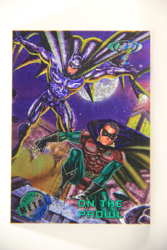 Batman Forever Metal 1995 Trading Card #94 On The Prowl L010405