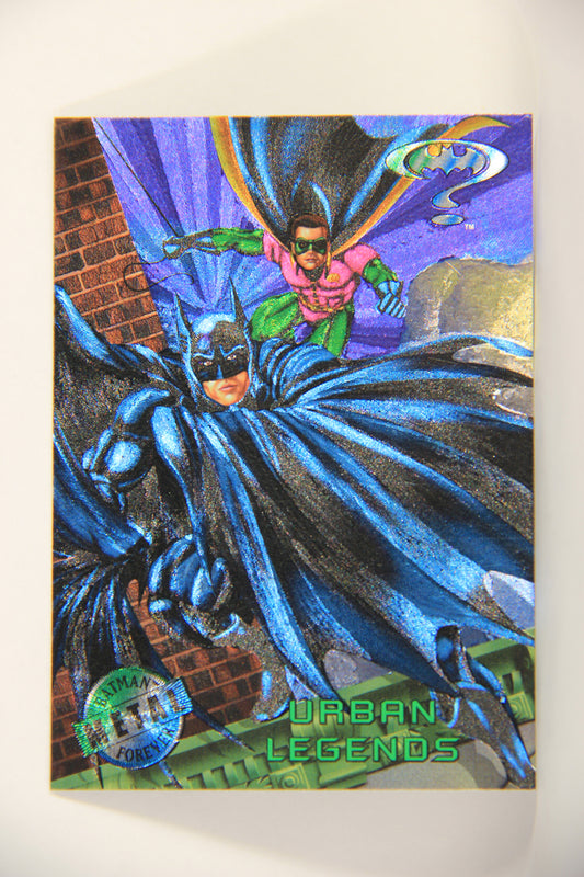 Batman Forever Metal 1995 Trading Card #98 Urban Legends L010409