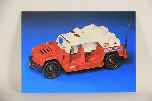 GI Joe 30th Salute 1994 Trading Card NO TOY #76 Firefighter Vehicle ENG L010571