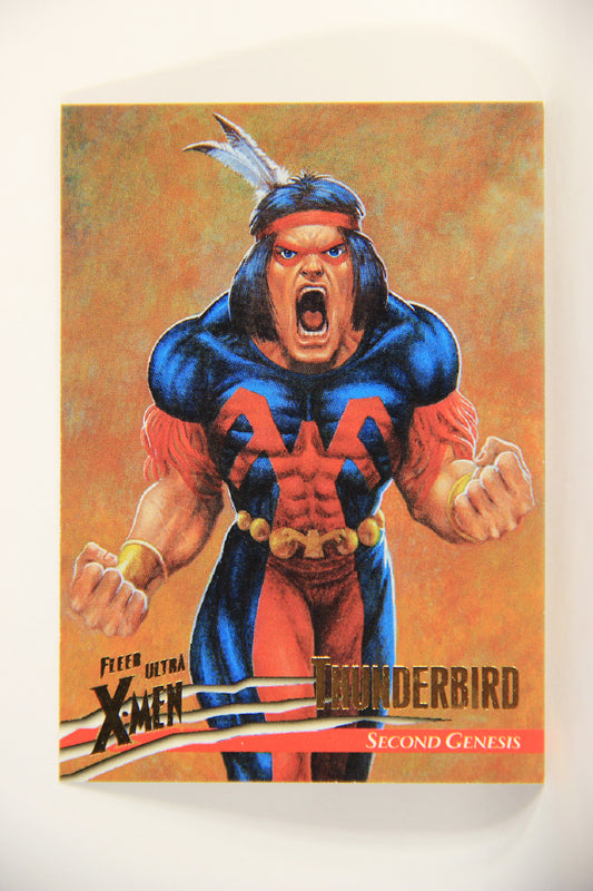 X-Men Fleer Ultra Wolverine 1996 Trading Card #26 Thunderbird L010688