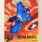 X-Men Fleer Ultra Wolverine 1996 Trading Card #39 Captain America L010701