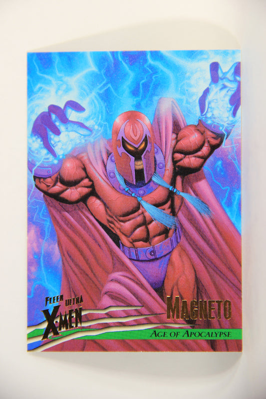 X-Men Fleer Ultra Wolverine 1996 Trading Card #87 Magneto L010749