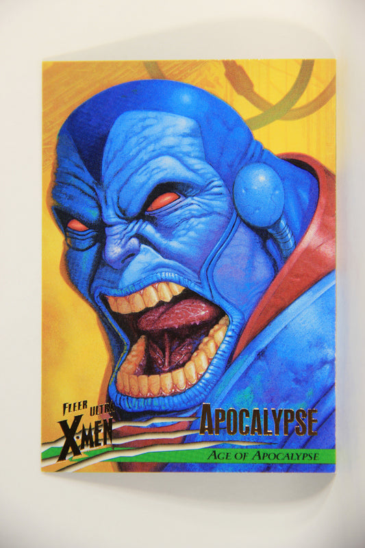 X-Men Fleer Ultra Wolverine 1996 Trading Card #89 Apocalypse L010751