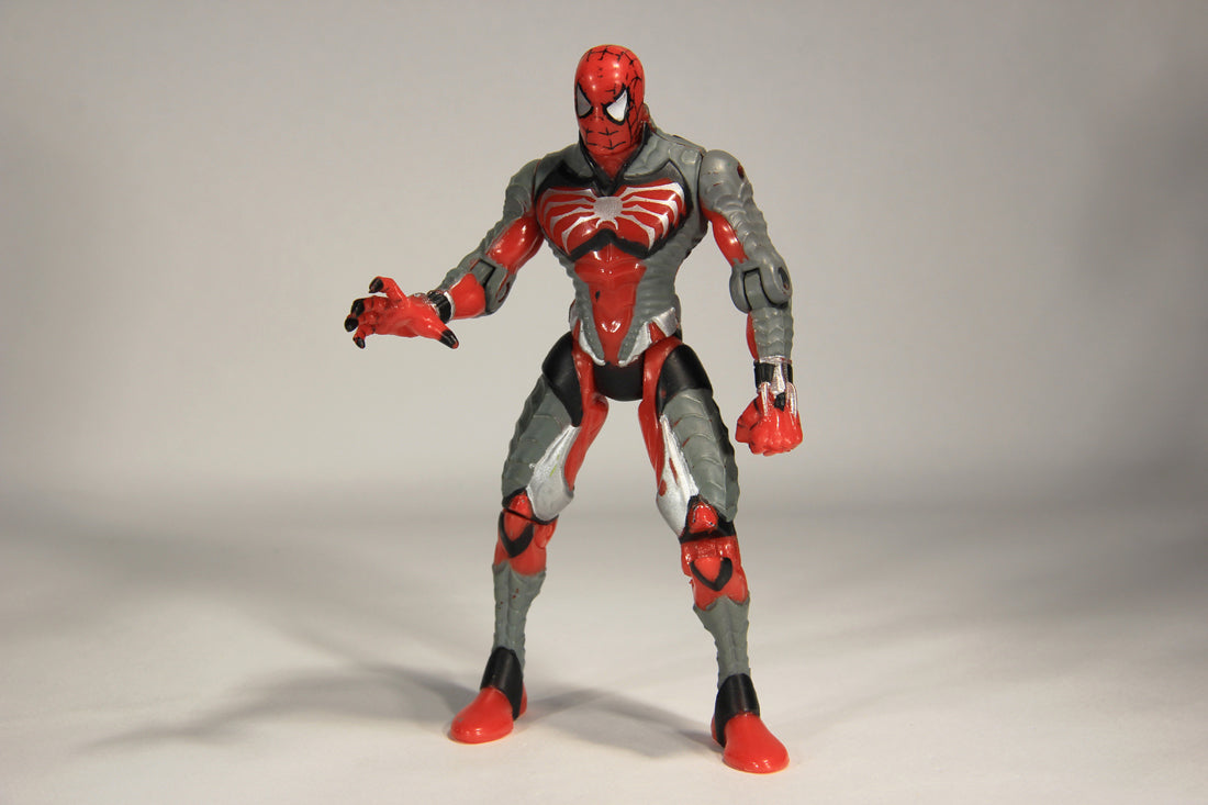 Marvel Vampire Wars 1996 Action Figure Anti-Vampire Spider-Man L010860