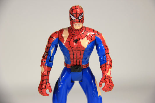 Marvel Animated 1995 Action Figure Spider-Man Battle Ravaged Outfit L010861