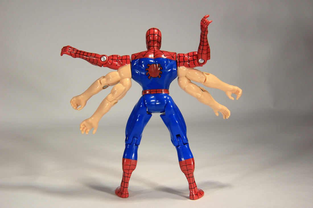 Marvel Animated 1995 Action Figure Spider-Man Arachnid battle Attack L010862