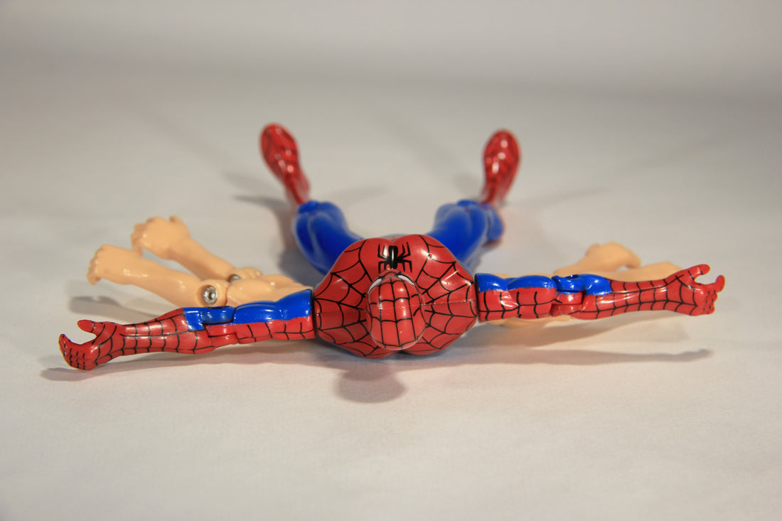 Marvel Animated 1995 Action Figure Spider-Man Arachnid battle Attack L010862