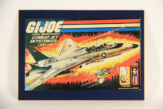 GI Joe 30th Salute 1994 Trading Card NO TOY #18 - 1983 Combat Jet Skystriker XP-14F ENG L010951