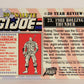 GI Joe 30th Salute 1994 Trading Card NO TOY #23 - 1988 Rolling Thunder ENG L010956