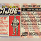 GI Joe 30th Salute 1994 Trading Card NO TOY #25 - 1990 General ENG L010958