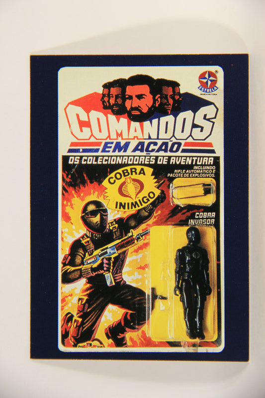 GI Joe 30th Salute 1994 Trading Card NO TOY #42 Brazil - Cobra Inimigo - Invasor ENG L010964