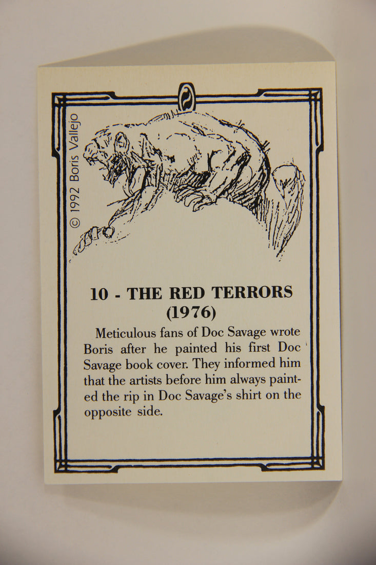 Boris Vallejo Series 2 - 1992 Artwork Trading Card #10 The Red Terrors L011007