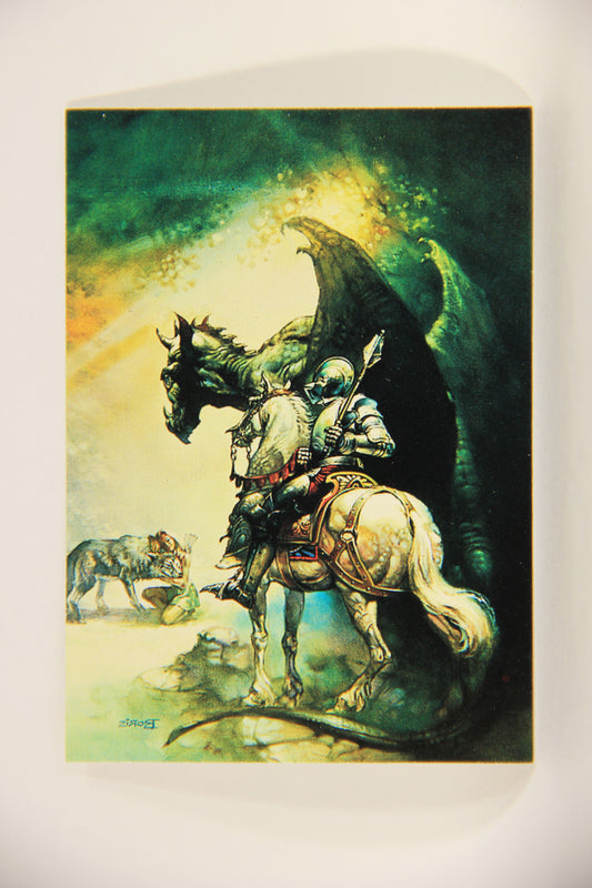 Boris Vallejo Series 2 - 1992 Artwork Trading Card #15 The Dragon And The George L011012