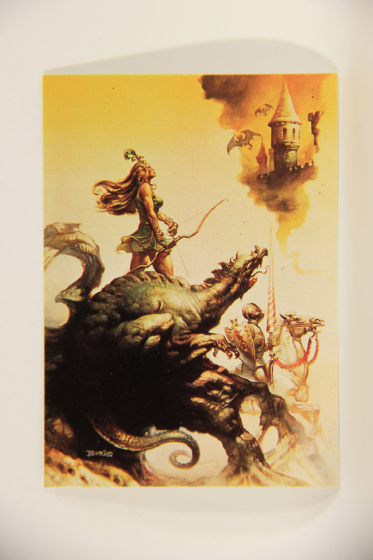 Boris Vallejo Series 2 - 1992 Artwork Trading Card #16 The Dragon And The George II L011013