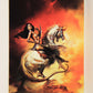 Boris Vallejo Series 2 - 1992 Artwork Trading Card #26 Amazon Rider L011023