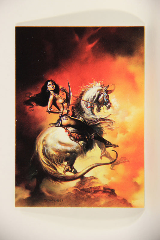 Boris Vallejo Series 2 - 1992 Artwork Trading Card #26 Amazon Rider L011023