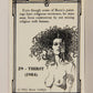 Boris Vallejo Series 2 - 1992 Artwork Trading Card #29 Thirst L011026