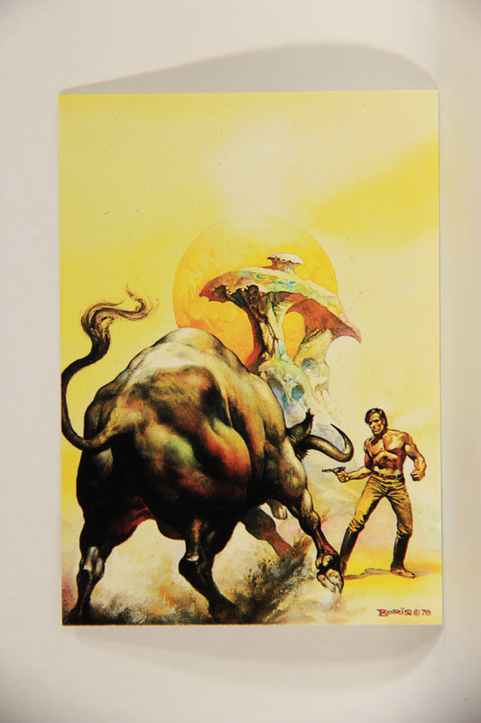 Boris Vallejo Series 2 - 1992 Artwork Trading Card #44 Shoot The Bull L011041