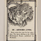 Boris Vallejo Series 2 - 1992 Artwork Trading Card #48 Artemis L011045