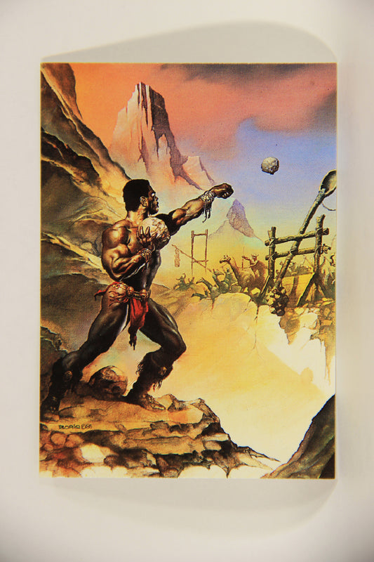 Boris Vallejo Series 2 - 1992 Artwork Trading Card #54 Shotput L011051