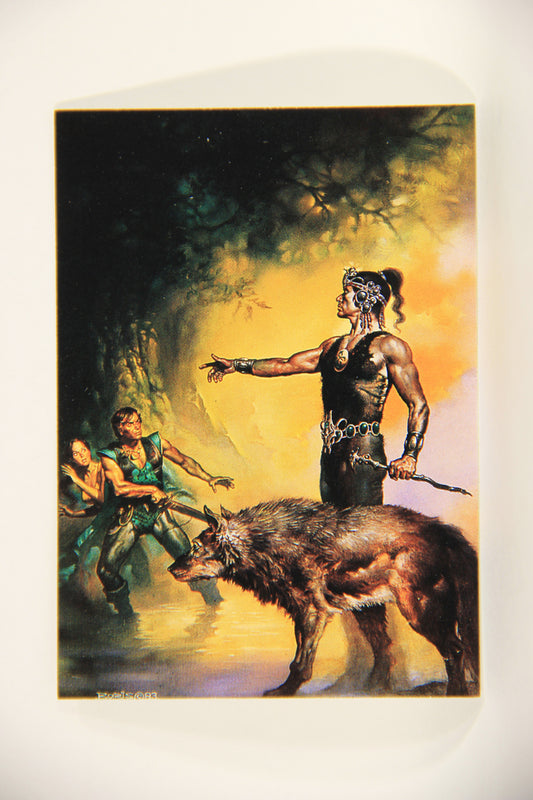 Boris Vallejo Series 2 - 1992 Artwork Trading Card #59 Wolf Master L011056