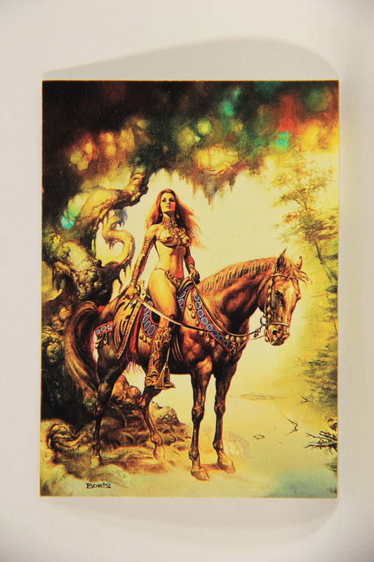 Boris Vallejo Series 2 - 1992 Artwork Trading Card #72 Demon In The Mirror L011069